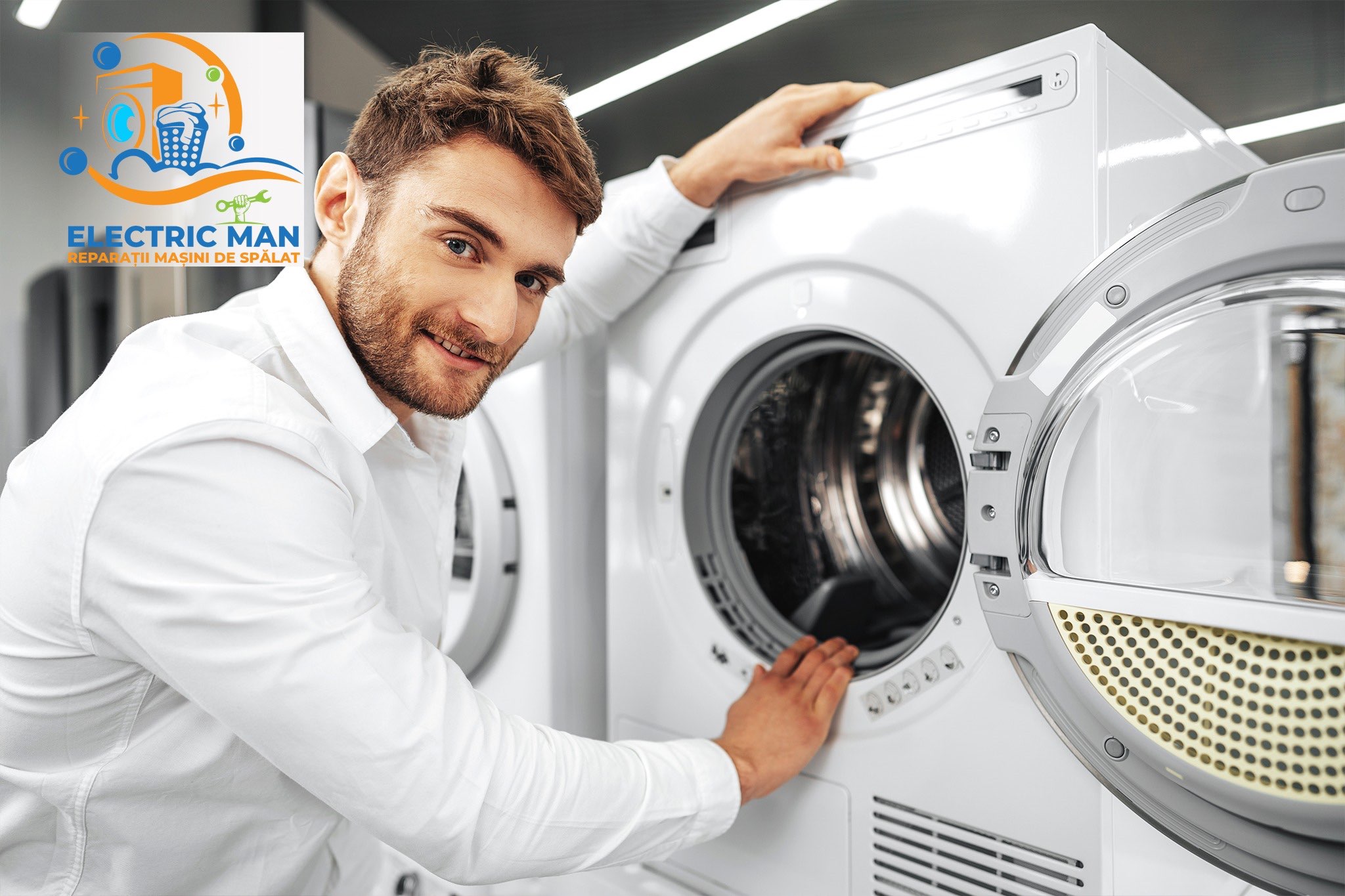 Montaj mașină de spălat nouă Galați